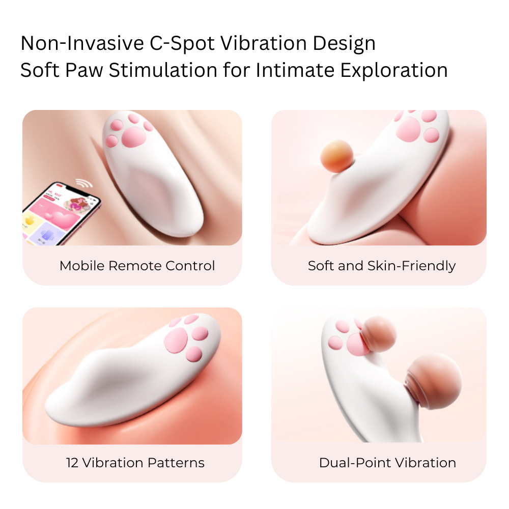 Cat Paw C-Spot Egg Vibrator